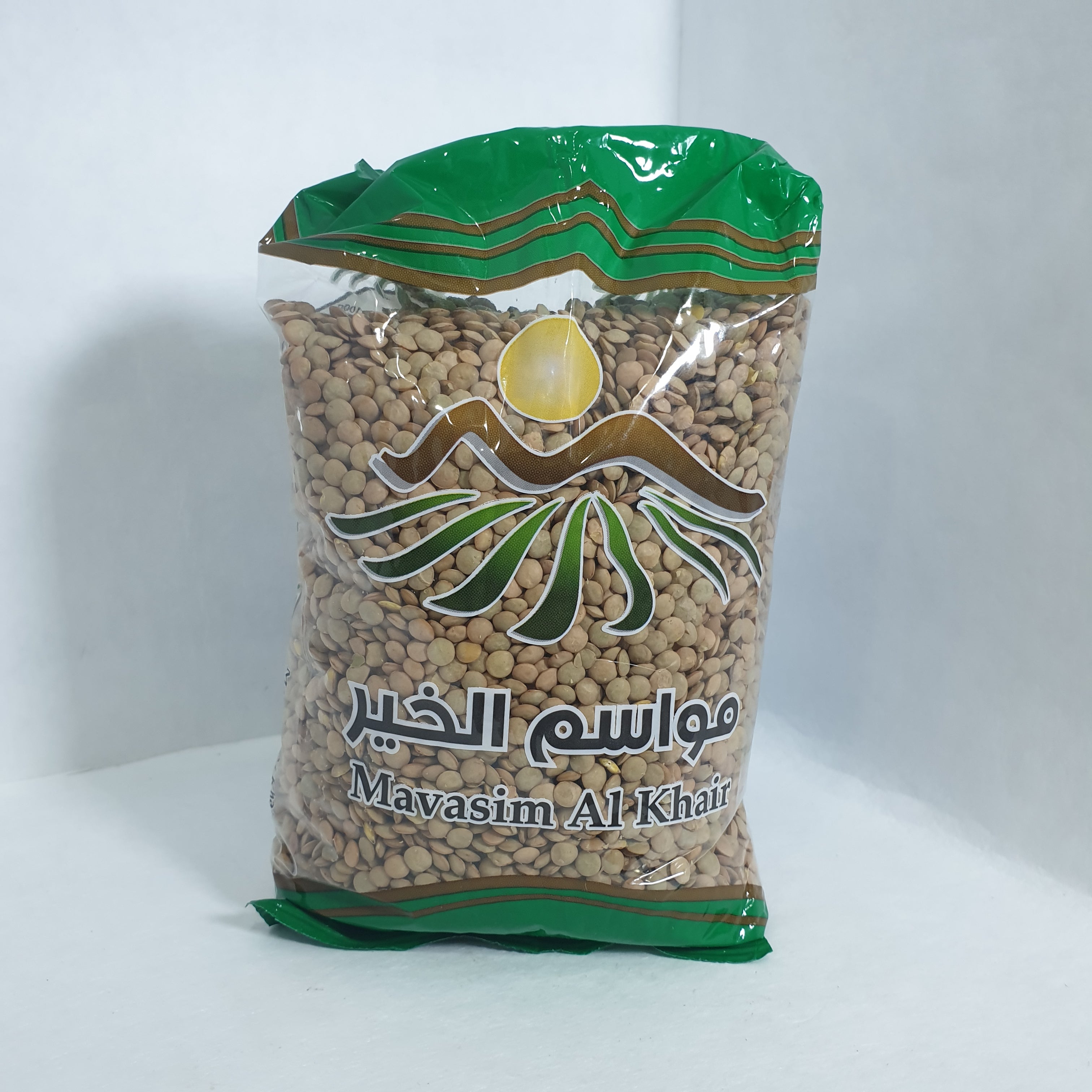 عدس اخضر مواس مالخير 800غ